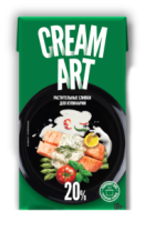 Крем на растительных маслах ультрапастеризованный 20% "СREAMART", 1л*12шт. Крем на растительных маслах ультрапастеризованный 20% "СREAMART", 1л*12шт.