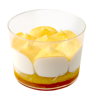 Пирожное "Манго-маракуйя" 12шт*90г,KRISTOF