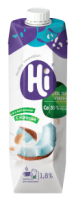 Молоко растительное Hi BARISTA кокос 1,8%,12шт*1л 