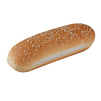 Булочка для датского хот-дога с кунжутом 170мм, 36шт*60гр 