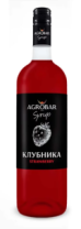 Сироп ароматизированный "Клубника" "Agrobar" 6шт*1л		                          			
