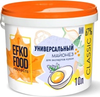 Майонез "Efko  Food Classic"  Универсальный 67% 10 л.