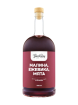 Основа для лимонадов и коктейлей "Малина, Ежевика, Мята",9шт*1л (бутылка), Flavor Bay															