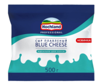 Сыр плавленый "Hochland Professional" BLUE CHEESE, 10 штук*0,5 кг																																			