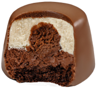 Пирожное "Шоколадная бомба" (без декора) , 1кор*4штук (12порц*150гр) , Dessert Fantasy