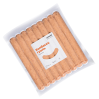 Колбаски "Гриль" говяжьи Рамай (Халяль) зам.,в/у 10упак*0,56кг (7шт*80гр)