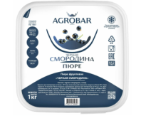 Пюре фруктовое "Agrobar" "Черная смородина" 6штук*1кг