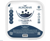 Пюре фруктовое "Agrobar" "Ежевика" 6штук*1кг