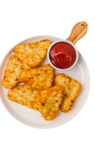 Картофельные котлеты "Хаш Браун" треугольные, 4упак*2,5кг Бельгия Barts Gourmet