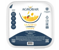 Пюре фруктовое "Agrobar" "Манго" 6штук*1кг
