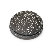 Булочка для бургера Черная 125мм, 89г