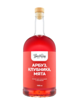 Основа для лимонадов и коктейлей "Арбуз, Клубника, Мята",9шт*1л (бутылка), Flavor Bay															