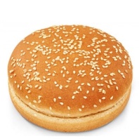 Булка для гамбургера с кунжутом 100мм  48шт*0,052кг